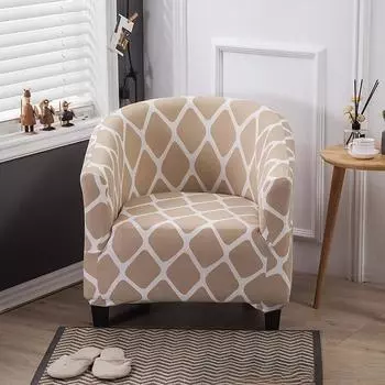 Чехол для дивана, кресла, односпальный диван, чехол для интернет-кафе, кафе, гостиничный номер, Four Seasons, небольшой полукруглый диван, чехол 65*90cm