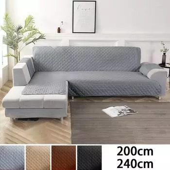 Чехол для дивана L-образный чехол для дивана двусторонний секционный чехол для дивана противоскользящий водонепроницаемый протектор для мебели чехлы для домашних животных детей