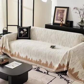 Чехол для дивана, легкая, роскошная, высококачественная, шенилловая, всесезонная, универсальная, для дивана, полотенце, устойчивое к царапинам у кошек, полное покрытие для дивана, одеяло для дивана, полотенце 180*130cm