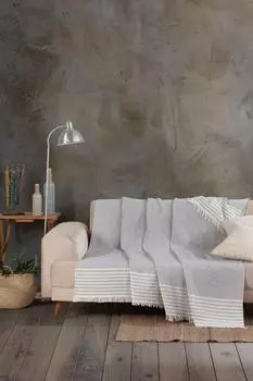 Чехол для дивана Line - Чехол для дивана, серый