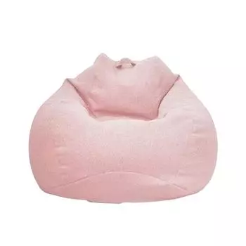 Чехол для дивана-мешка (без начинки, только крышка) М 80*90см Роза M розовый