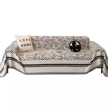 Чехол для дивана на все времена года, нескользящее одеяло для дивана, простая современная подушка, прямая спинка дивана, полотенце для дивана с полным покрытием 180*130cm