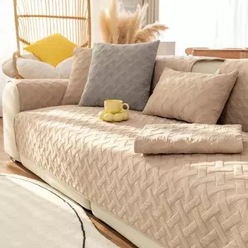 Чехол для дивана, нескользящий чехол для сиденья, европейский чехол для дивана, полотенце для дивана для декора гостиной на четыре сезона