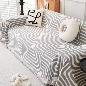 Чехол для дивана Nordic High-Corply Chenille, полотенце, полностью покрытый чехол для дивана, универсальный чехол, универсальная пылевая салфетка Four Seasons 180*130cm
