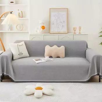 Чехол для дивана Nordic Ins Style, чехол для дивана, универсальный чехол, одеяло, подушка для дивана Four Seasons с защитой от царапин от кошек 180*130cm