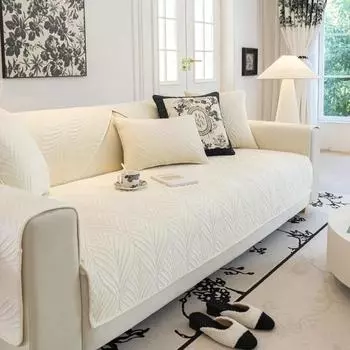 Чехол для дивана Nordic Thicken Plush, универсальный, для диванов, полотенце, противоскользящий, комбинированный, для диванной подушки, чехол для защиты гостиной 70x70