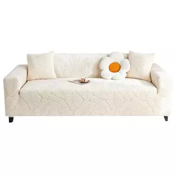 Чехол для дивана Новейший жаккардовый дизайн, высокоэластичные чехлы для диванов для подушек дивана, защитный чехол для домашних собак и кошек, нескользящий волшебный эластичный чехол для мебели ottoman cover 70*90cm