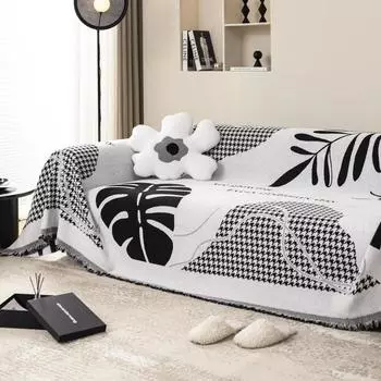 Чехол для дивана-полотенца, тканевый чехол для дивана, универсальный полный чехол из синели, универсальное одеяло для дивана Four Seasons 180*130cm