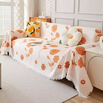 Чехол для дивана-полотенца, универсальный универсальный чехол для дивана Four Seasons, нескользящее одеяло High Sense 90x180