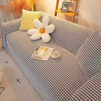 Чехол для дивана Полотенце Anti Cat Scratch Four Seasons Универсальный чехол для дивана Полный комплект Чехол Ткань Полный комплект Универсальное полотенце для дивана Подушка для дивана 100*120 красный