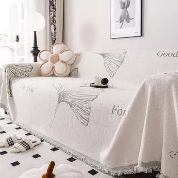 Чехол для дивана, полотенце, полностью покрытый, универсальные подушки для сидений дивана Four Seasons, нескользящий кожаный чехол для дивана в скандинавском стиле 180*130cm