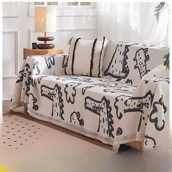 Чехол для дивана, полотенце, ткань против царапин от кошек, интернет-знаменитость, четыре сезона, универсальный чехол для дивана, универсальная подушка, одеяло 90*90cm