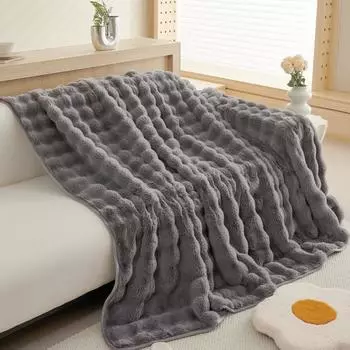 Чехол для дивана, полотенце, зимний плюшевый нескользящий чехол для дивана, подушка, не царапающая одеяло 180*130cm