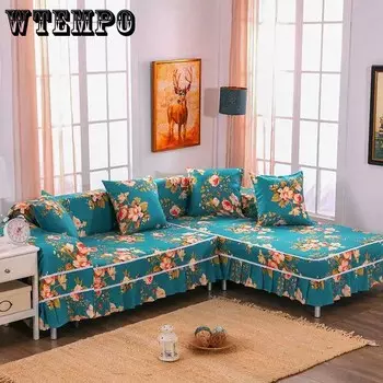 Чехол для дивана Приятный для кожи, мягкий дышащий, универсальный, Four Seasons, универсальный нескользящий чехол для дивана, подушка для дивана, нескользящая подушка, чехол для дивана 120*170cm