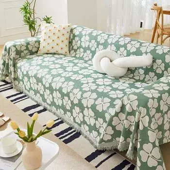 Чехол для дивана, простой современный чехол для дивана, универсальный чехол для дивана на четыре сезона, чехол для дивана с защитой от царапин, тканевый чехол для дивана, чехол для дивана 180*130cm