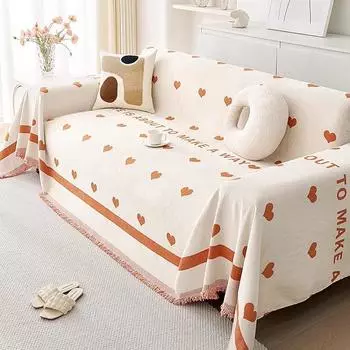 Чехол для дивана, простой тканевый чехол High Sense Four Seasons, универсальное полотенце для дивана, чехол для дивана с защитой от царапин, может покрыть чехол для дивана 180*130cm