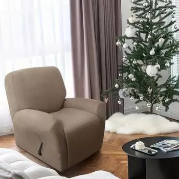 Чехол для дивана-реклайнера на 1/2/3 места, эластичный чехол для дивана, чехлы для кресел, жаккардовый чехол для дивана Lazy Boy Relax, чехлы для комнаты 1 Seater(4pcs)