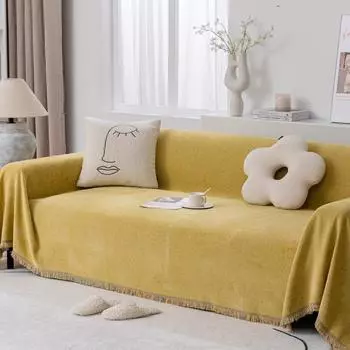 Чехол для дивана с двумя сторонами, всесезонный чехол для дивана с защитой от царапин, простой современный чехол для дивана, полное покрытие 180*130cm