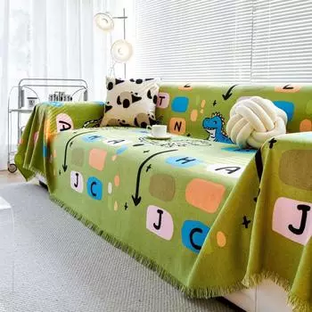 Чехол для дивана с изображением динозавра, коврик, пледы для гостиной, парное положение, современное водонепроницаемое одеяло для кемпинга и пикника 180x130