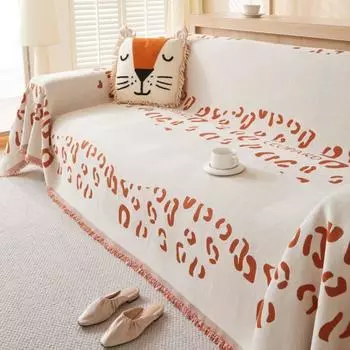 Чехол для дивана с леопардовым принтом, одеяла, большое одеяло для кемпинга, пикника, отдыха, пляжное полотенце, дорожный коврик для дивана 180x130