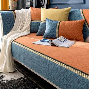 Чехол для дивана с подвеской в виде канапе, чехлы для дивана-шезлонга для гостиной, нескользящий универсальный чехол для всех сезонов, чехол для дивана 70x70cm 1pcs