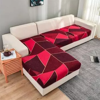 Чехол для дивана с принтом, мягкий нескользящий эластичный чехол для дивана для гостиной, спальни, офиса, домашнего декора, защита для детской мебели, домашних животных 1pc Back cover