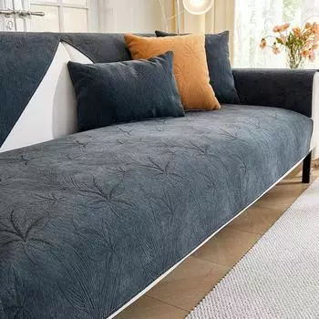 Чехол для дивана с принтом, универсальный синельный чехол на четыре сезона, Нескользящий чехол на спинку, диванная подушка для гостиной, полотенце, украшение для дома 70x70