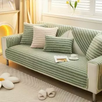 Чехол для дивана с противоскользящим покрытием для гостиной, осенний шерстяной чехол для диванной подушки в скандинавском стиле, чехол для диванной подушки, чехол Funda 70X70
