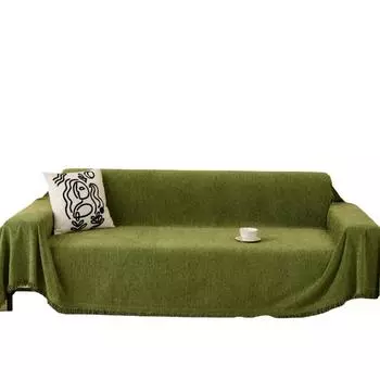 Чехол для дивана с рисунком «елочка», водонепроницаемая, устойчивая к мочеиспусканию, универсальная высококачественная однотонная подушка для дивана, покрывало на все сезоны 180*130cm