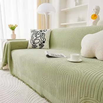 Чехол для дивана с защитой от царапин INS Style, универсальная подушка для дивана Four Seasons, полотенце для полного покрытия дивана 180*130cm