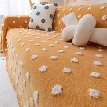 Чехол для дивана с защитой от царапин, новый стиль, простая подушка для дивана для гостиной, полное одеяло, четырехсезонный универсальный чехол для дивана 180*130cm