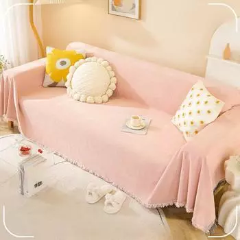 Чехол для дивана с защитой от царапин Ins Style Универсальный универсальный чехол Four Seasons Универсальный чехол для дивана Тканевый чехол на спинку Полотенце Чехол для дивана 180*130