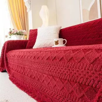 Чехол для дивана с защитой от царапин от кошек, все включено, универсальный, для всех сезонов, зимний утолщенный чехол для дивана, простой современный чехол для дивана 180*130cm