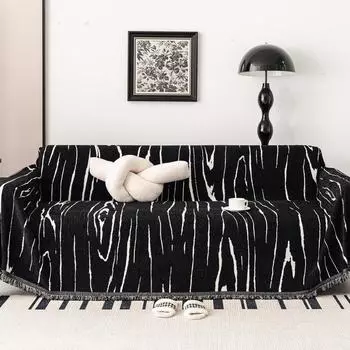 Чехол для дивана с защитой от царапин, чехол для полотенец, легкий роскошный высококачественный нескользящий коврик, тканевый чехол для четырех сезонов, универсальный чехол для дивана 180*130cm