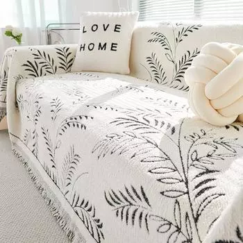 Чехол для дивана с защитой от царапин, полотенце, высококачественный современный чехол для дивана в скандинавском стиле, универсальный чехол, пылезащитный нескользящий чехол для дивана 180*130cm
