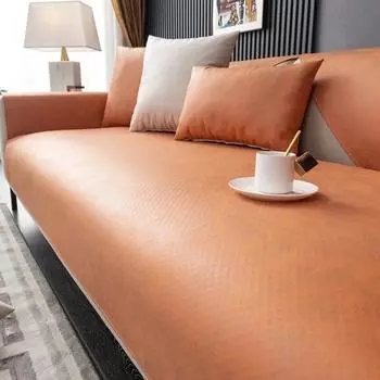 Чехол для дивана с защитой от кошачьих царапин, для собак, детских подгузников, коврик для гостиной, нескользящий диван, полотенце, технология украшения дивана, ткань 70x70cm 1pcs