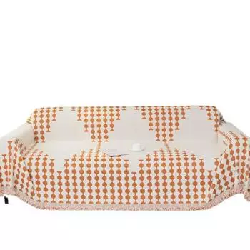 Чехол для дивана, ткань с защитой от царапин от кошек, полотенце для дивана в стиле Ins, зимний плюшевый чехол для дивана, полное покрытие, простое одеяло для дивана, полное покрытие 180*130cm