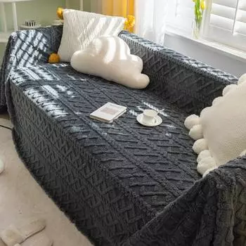 Чехол для дивана, ткань, все включено, чехол для дивана, современный минималистский чехол для дивана, нескользящий, для гостиной, устойчивый к царапинам, утолщенный 180*130cm