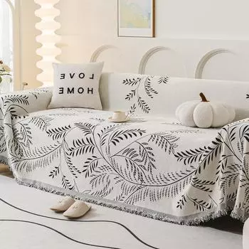 Чехол для дивана, тканевый чехол для дивана из синели, чехол для дивана, подушка для дивана, универсальное одеяло для дивана Four Seasons 180*130cm