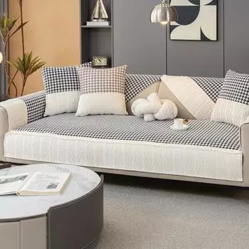 Чехол для дивана «Тысяча птиц», нескользящий чехол для дивана, всесезонная универсальная диванная подушка для гостиной, домашний декор 70x70cm 1pcs