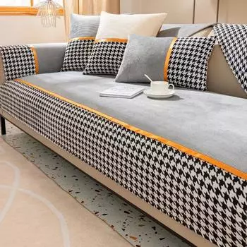 Чехол для дивана «Тысяча птиц», зимний чехол для дивана, всесезонная универсальная диванная подушка для гостиной, домашний декор 70x70cm 1pcs