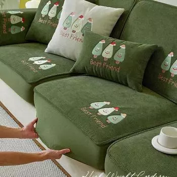 Чехол для дивана Универсальный чехол с защитой от царапин и скольжения от кошек Фиксированный чехол для дивана Чехол для дивана Armrest piece A темно-серого