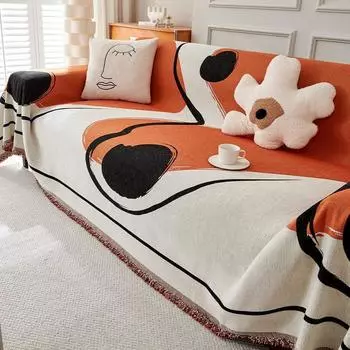 Чехол для дивана, универсальный чехол, высококачественное полотенце для дивана Four Seasons, полный чехол, простая современная подушка для дивана 180*130cm