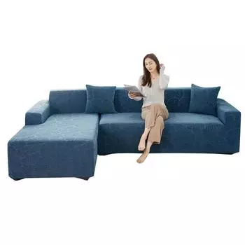 Чехол для дивана Универсальный универсальный чехол «Все в одном» Всесезонный ленивый эластичный чехол против кошачьих царапин спинка полное покрытие тканевое полотенце 70*90cm