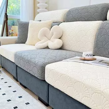 Чехол для дивана Универсальный универсальный чехол Эластичный чехол на сиденье Нескользящий диван Подушка для дивана Четыре сезона Универсальный тканевый чехол 65-85cm*65-95cm*5-20cm