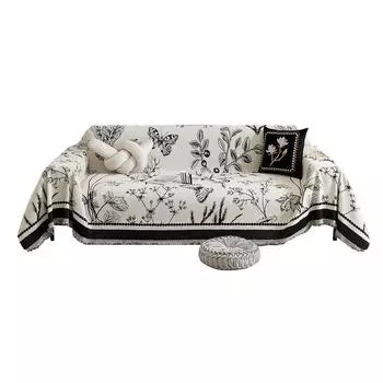 Чехол для дивана в американском стиле в стиле ретро, чехол из ткани, полный чехол из синели, универсальная подушка для дивана на все времена, легкая, роскошная, высококачественная, чехол для дивана 180*130cm