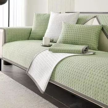 Чехол для дивана в гостиную, чехол для дивана, защитный чехол, универсальное полотенце для домашних животных, детский, коврик, нескользящий, рождественский 70x70cm