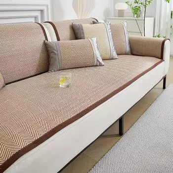 Чехол для дивана в гостиную, чехол для дивана, защитный чехол, универсальное полотенце для домашних животных, детский, коврик, нескользящий, рождественский 60x60cm