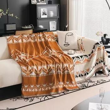 Чехол для дивана в скандинавском стиле, полное покрытие, походное одеяло, чехол для диванной подушки, универсальный всесезонный чехол для дивана, чехол 180*130cm