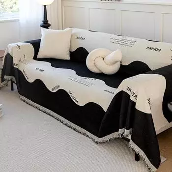 Чехол для дивана в скандинавском стиле, полотенце Ins Style, покрывало для одеяла на диван в скандинавском стиле, универсальный чехол для дивана, универсальная подушка для дивана, четыре сезона 180*130cm